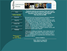 Tablet Screenshot of blacksheepinsurance.com